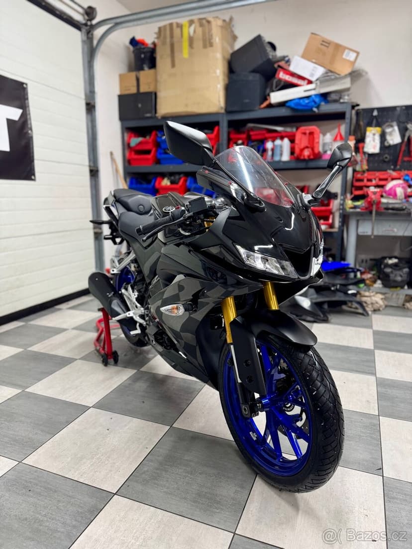 Yamaha YZF-R125 ABS 2019 18000KM TOP STAV ZÁRUKA