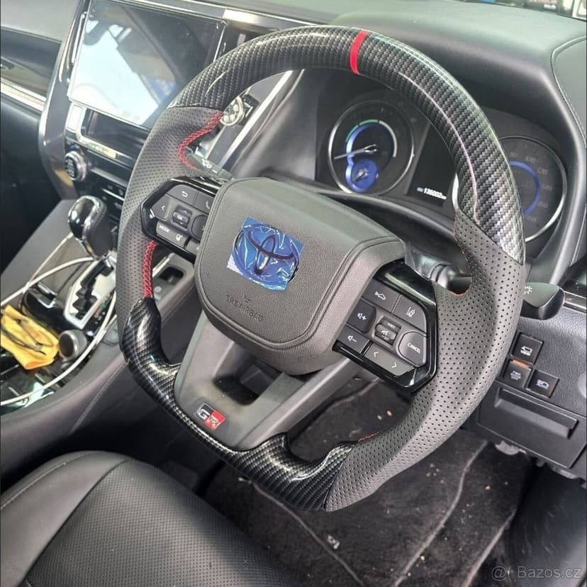 Sportovní volant Toyota GR – kůže / karbon – 2003–2026
