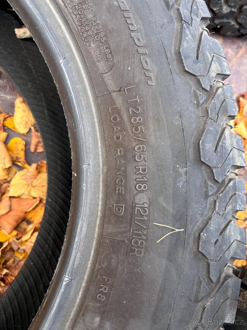 BFGoodrich 285/65 R18