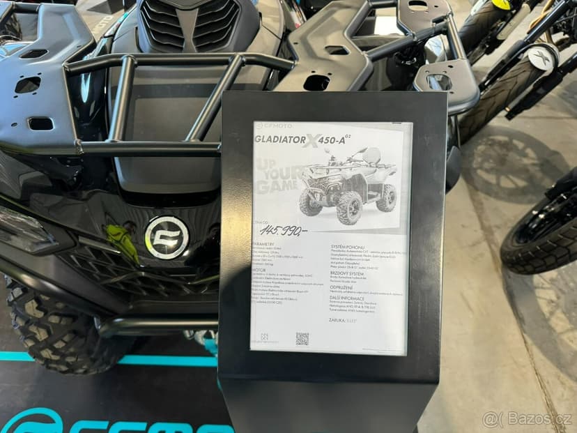 Čtyřkolka CF MOTO Gladiator X450-A, ZÁNOVNÍ