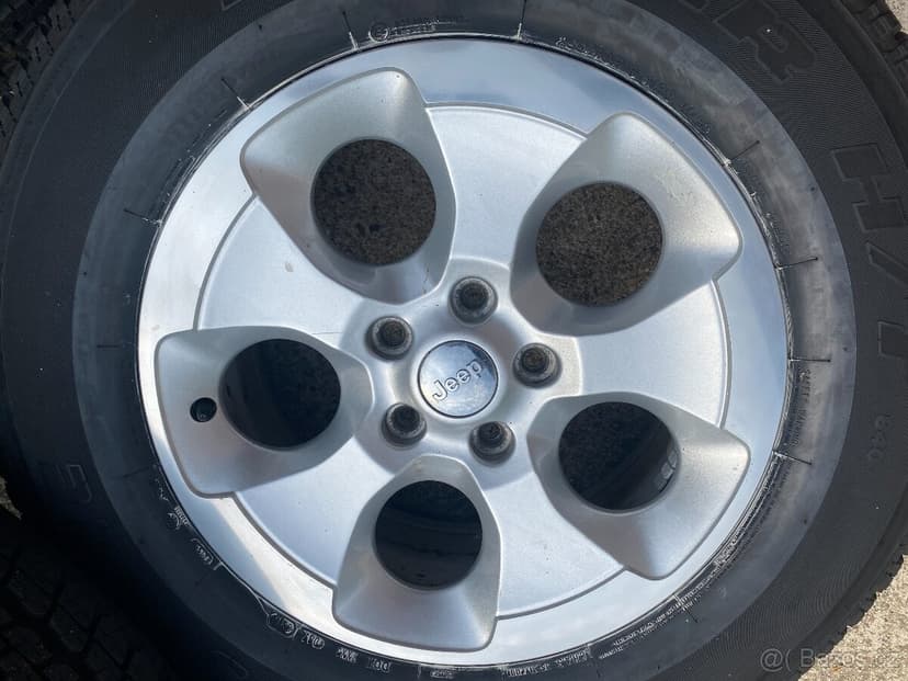 ORIGINAL ALU KOLA JEEP WRANGLER 255/70/18