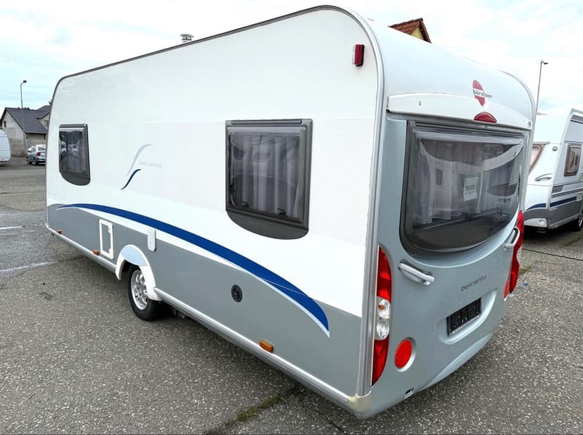 Karavan Bürstner Belcanto 460 TL, MOVER, PŘEDSTAN, NOSIČ KOL