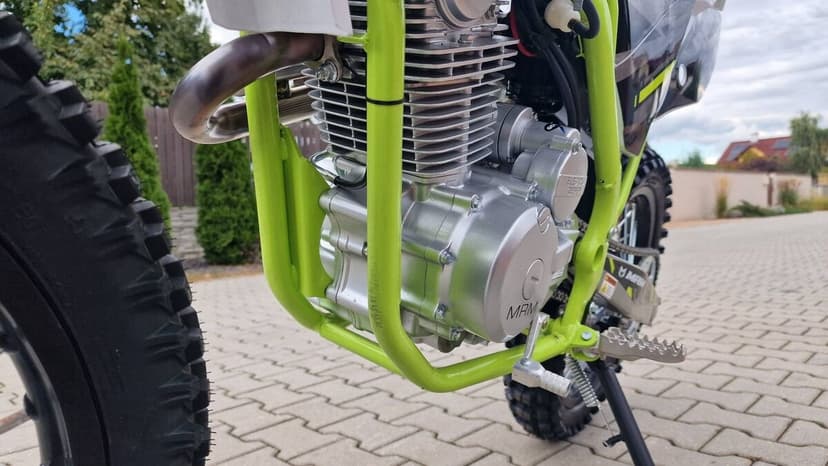 Pitbike motorka PitStar II 250ccm zelená