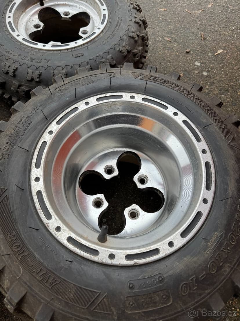 Sada kol sport ATV - předek 10x6 / zadek 10x10