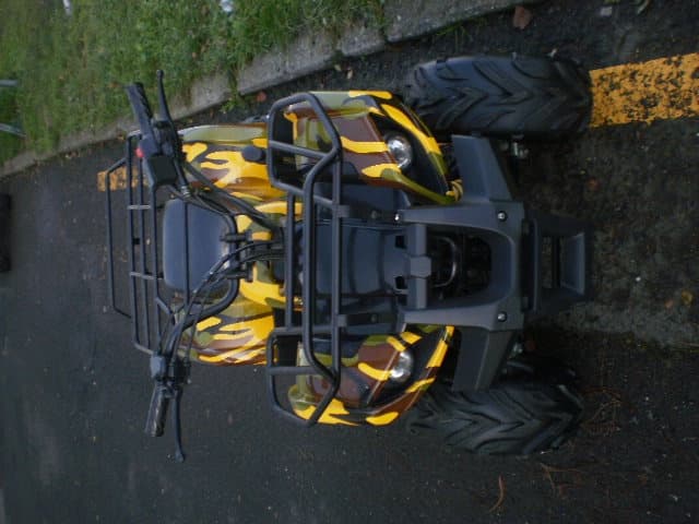 dětská čtyřkolka maskáčová