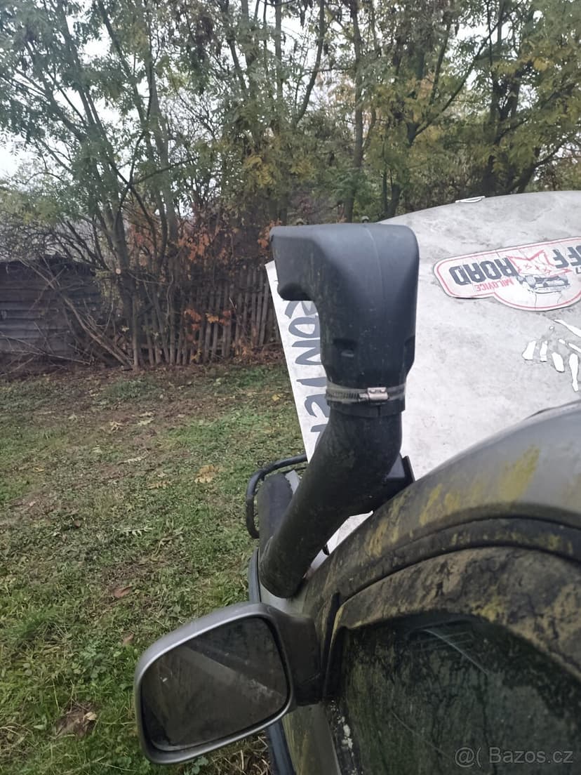 Šnorchl a zahrádka Opel Frontera