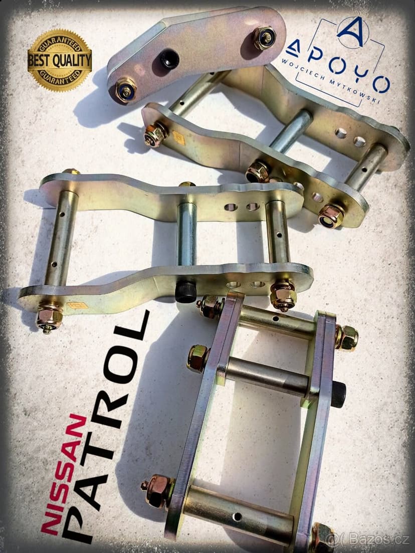 HOUPAČKA LISTOVÉHO PERA NISSAN PATROL K160/260 + Polybush