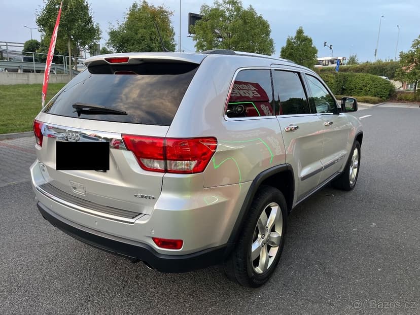 Jeep Grand Cherokee 3.0 (Disel) OVERLAND Kůže AUT +ZÁRUKA