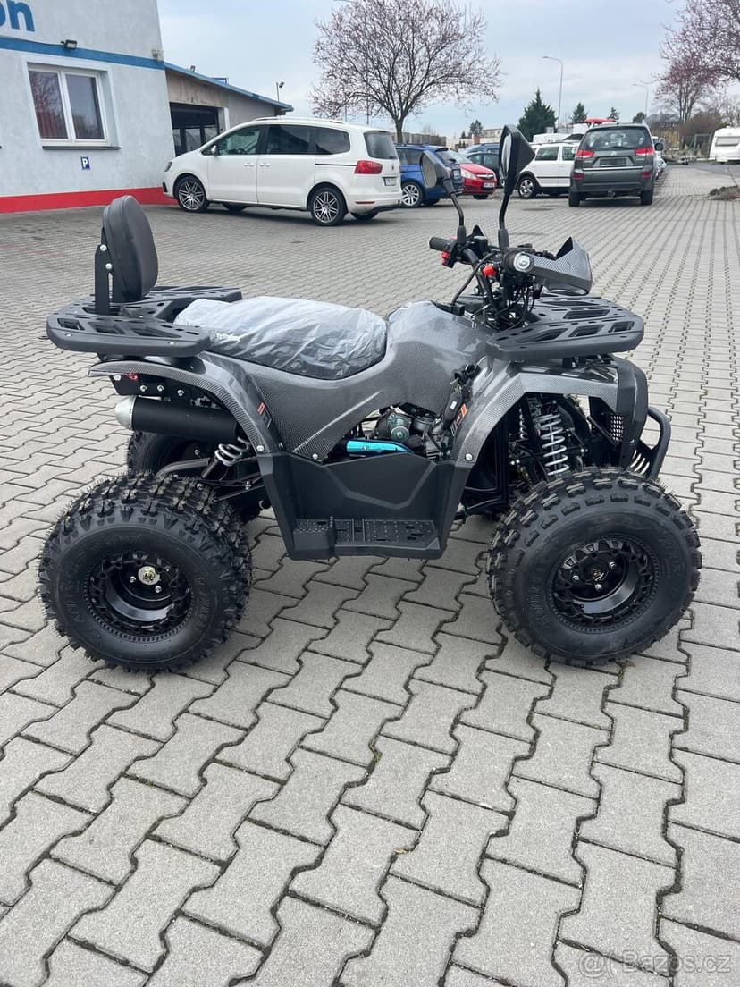 Dětská čtyřkolka Piranha Veyron 125cc 1G8 - Carbon