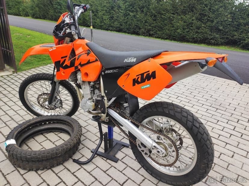 KTM EXC 250, 30kw A2,super stav, Video,mohu dovéz
