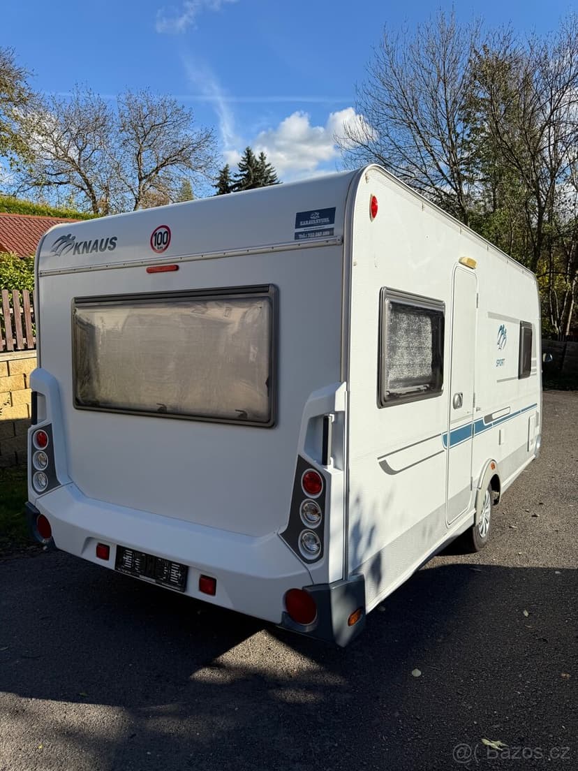 Knaus sport 450-aut.mover, 12v, předstan