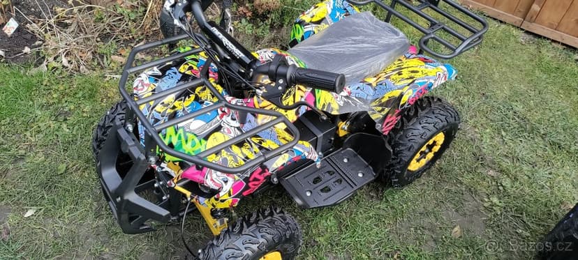 Nová dětská Elektrická čtyřkolka Tori 1200W modrá