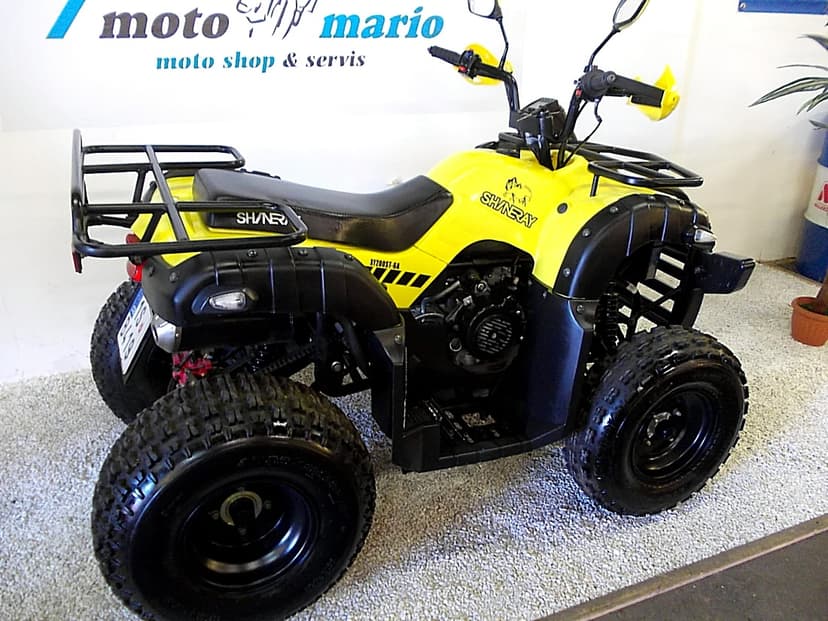 ATV Shineray XY 200 ST ČR,  bílé SPZ jen300km Výrobní STAV