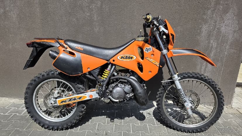 KTM 125 LC2 – cestovní enduro – r.v. 2000 – TP do 2026