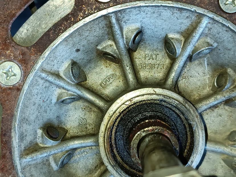 Přední kolo Kawasaki kx  125  250 500 1985-1987