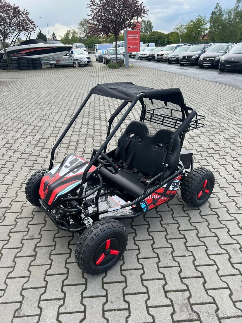 Elektrická Buggy až 2500w 60V 2 místa červena