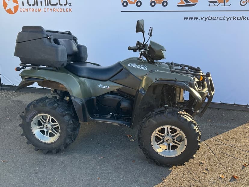 ojetá, bazarová čtyřkolka Suzuki KingQuad LTA 750 model 2008