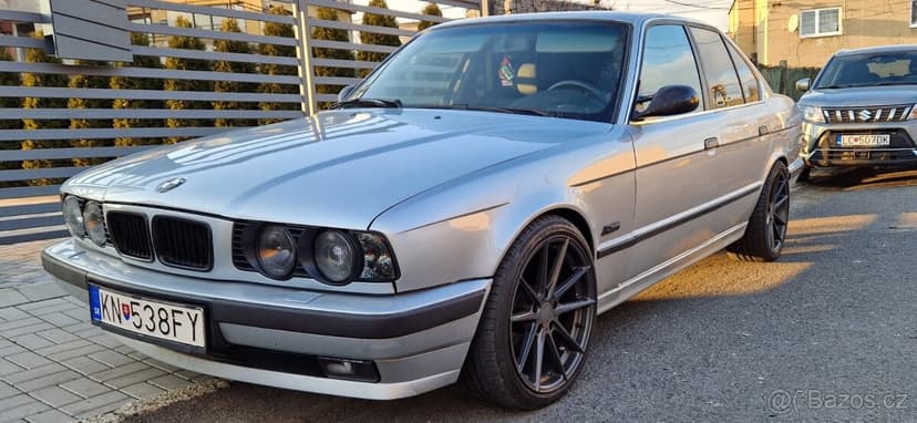 Predám BMW E34 m50b25 turbo. 344hp.