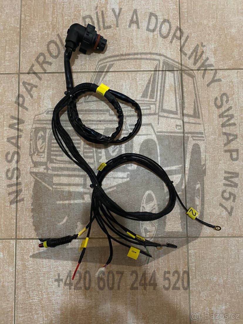 ELEKTRICKÝ SVAZEK M57 SWAP NISSAN PATROL + 6hp26x SVAZEK