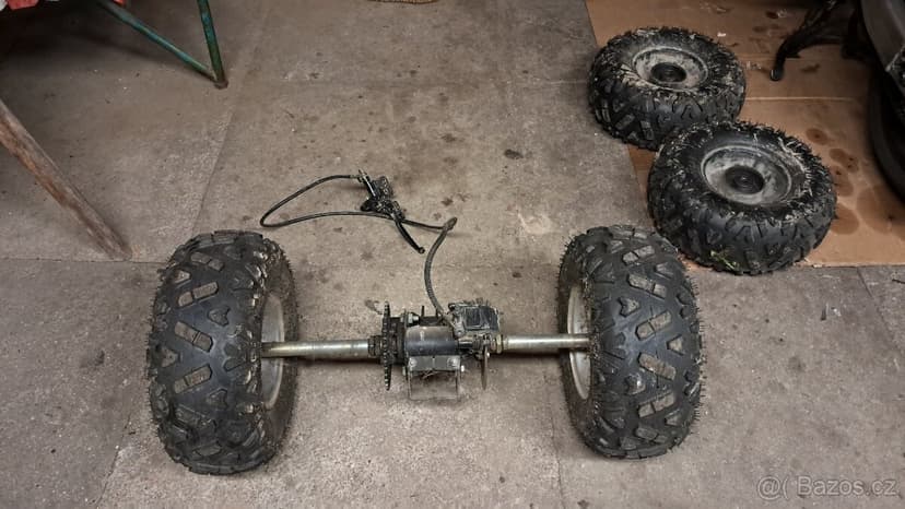 Náhradní díly z dětské čtyřkolky 125 cc