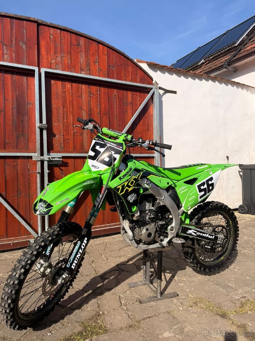 Kawasaki KX 450F, 2013, moc hezká