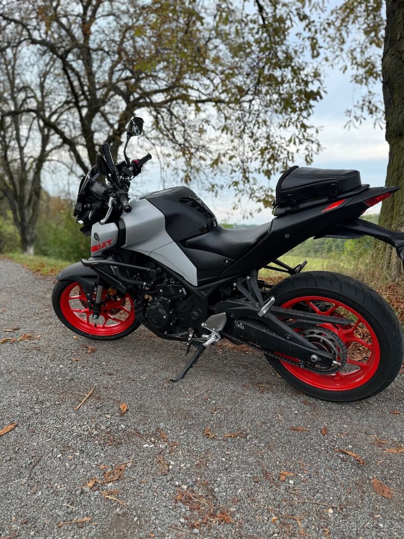 Yamaha MT-03 2020, 31 kW, 11 300 km