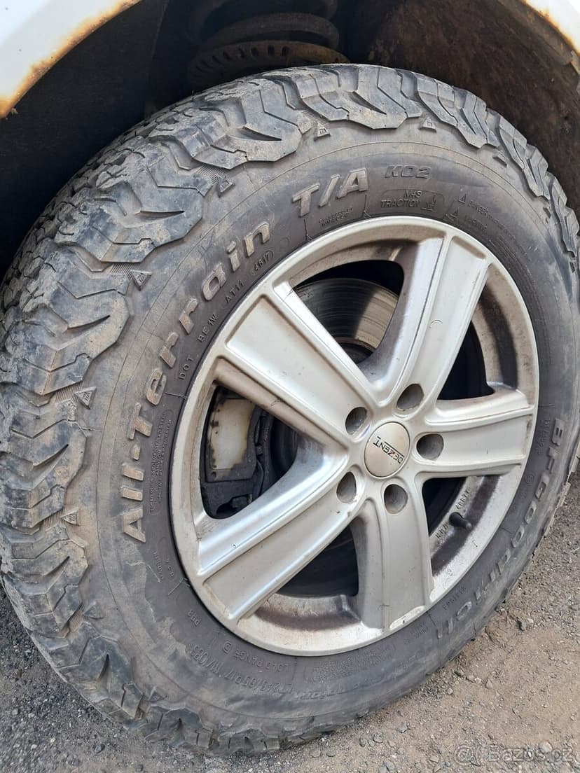 Offroad ALU kola VW T5x, T5.1, T6 BfGoodrich