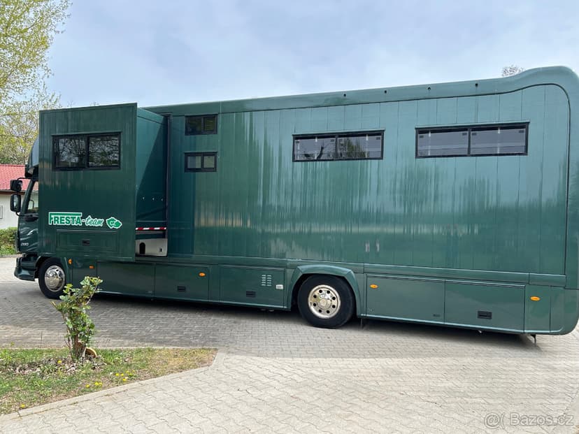 Prodej přeprava koní VOLVO FL STX, 5 koní DOUBLE POP-OUT