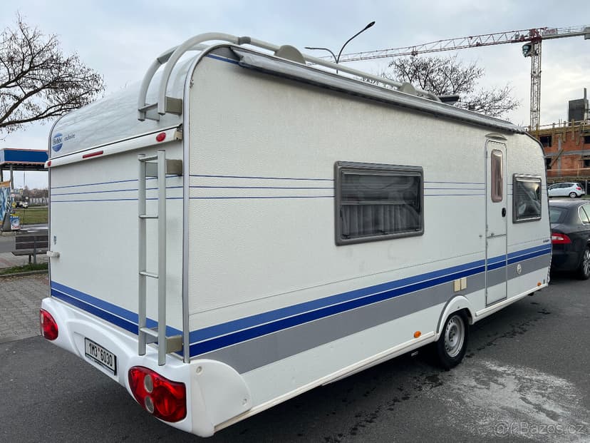 Karavan Hobby Exclusive 540 WLU+Pojezd, Markýza