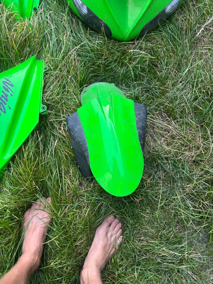 Kompletni sada kapot na Kawasaki Zx10R Ninja 06-07