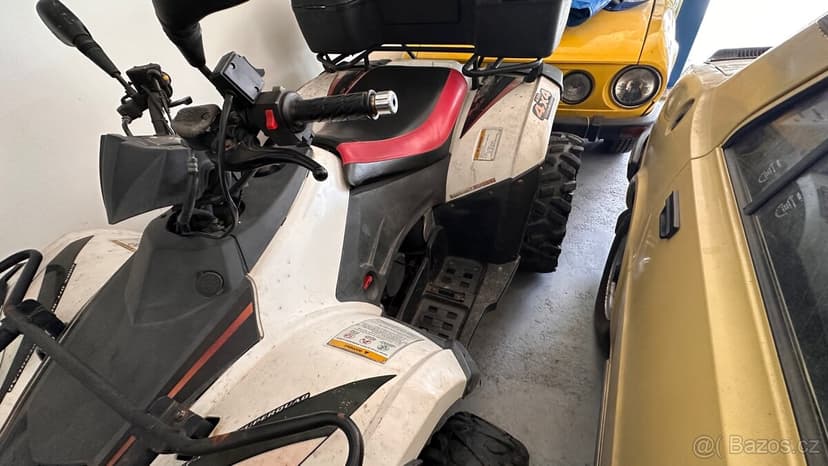 ČTYŘKOLKA LINHAI 400 4x4 + RADLICE A KUFRY