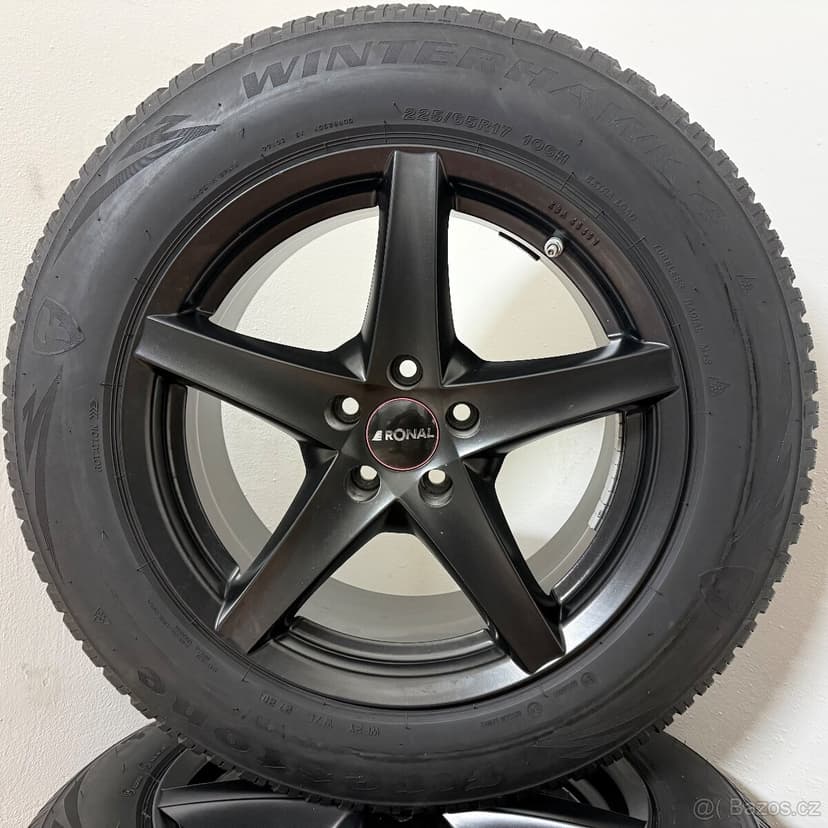 FORD KUGA III 5x108 R17 ET42+ZIMNÍ 225/65R17 7mm