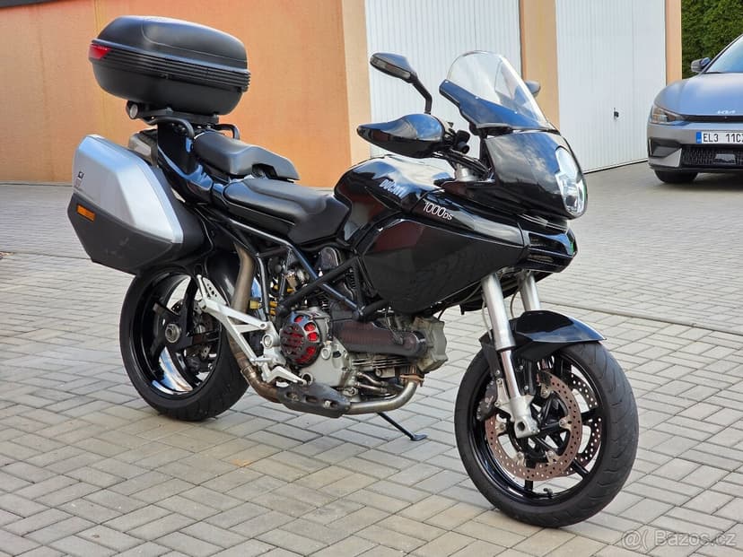 Ducati Multistrada 1000 DS, 3xkufr, výfuk Zard, původ ČR
