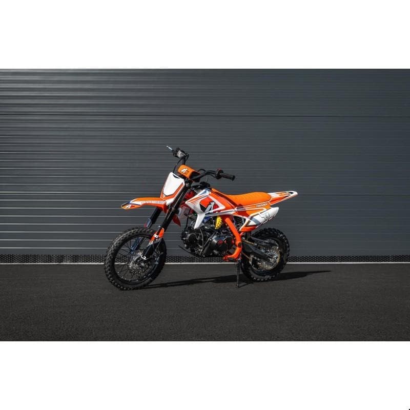 Pitbike Leramotors Thunder 125, poloautomat, 14/12, orange