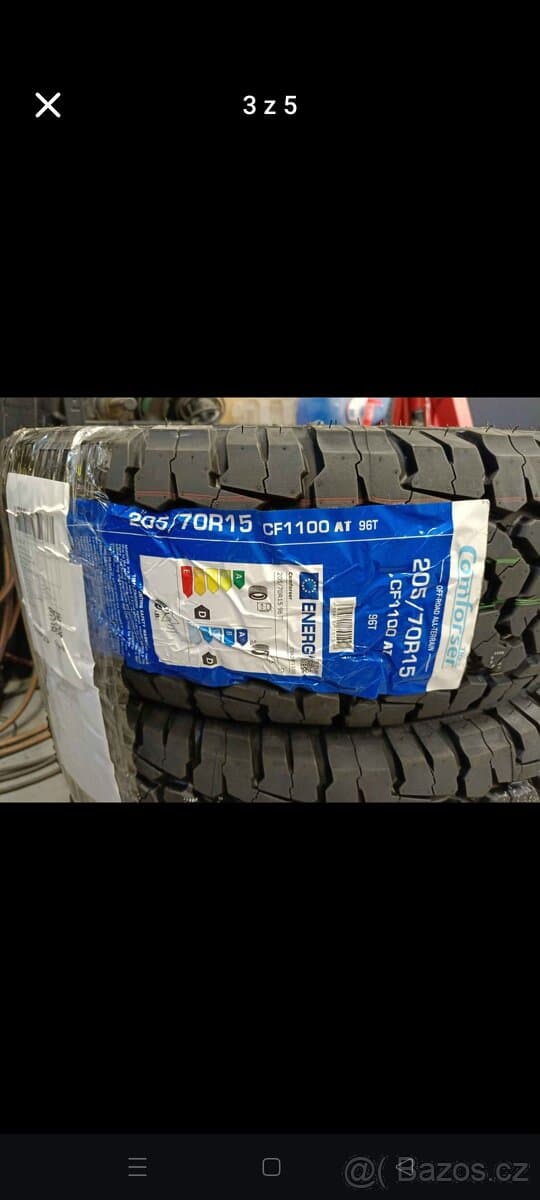 pneumatiky comforser CF1100 205/70 R15 96T