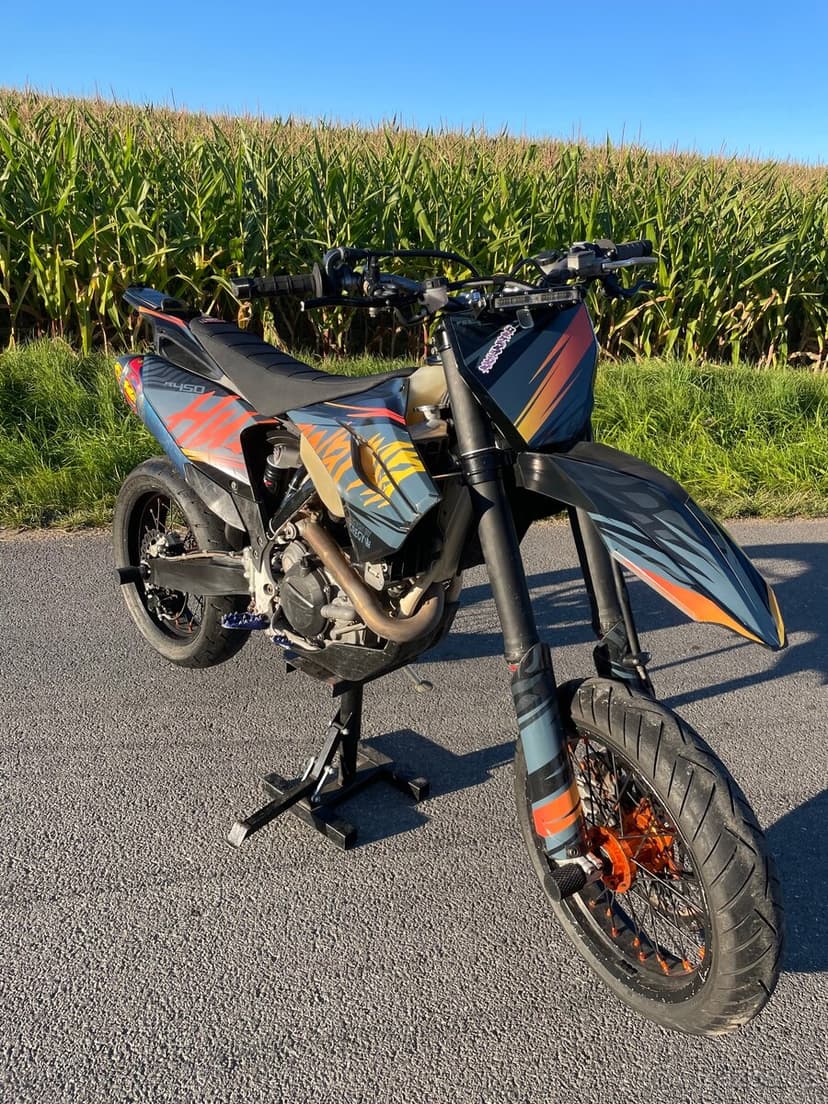 Husqvarna fe 450 SUPERMOTO