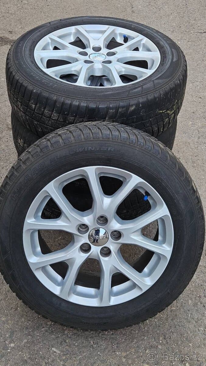 Originální ALU kola Jeep Cherokee, Compass R17 5x1