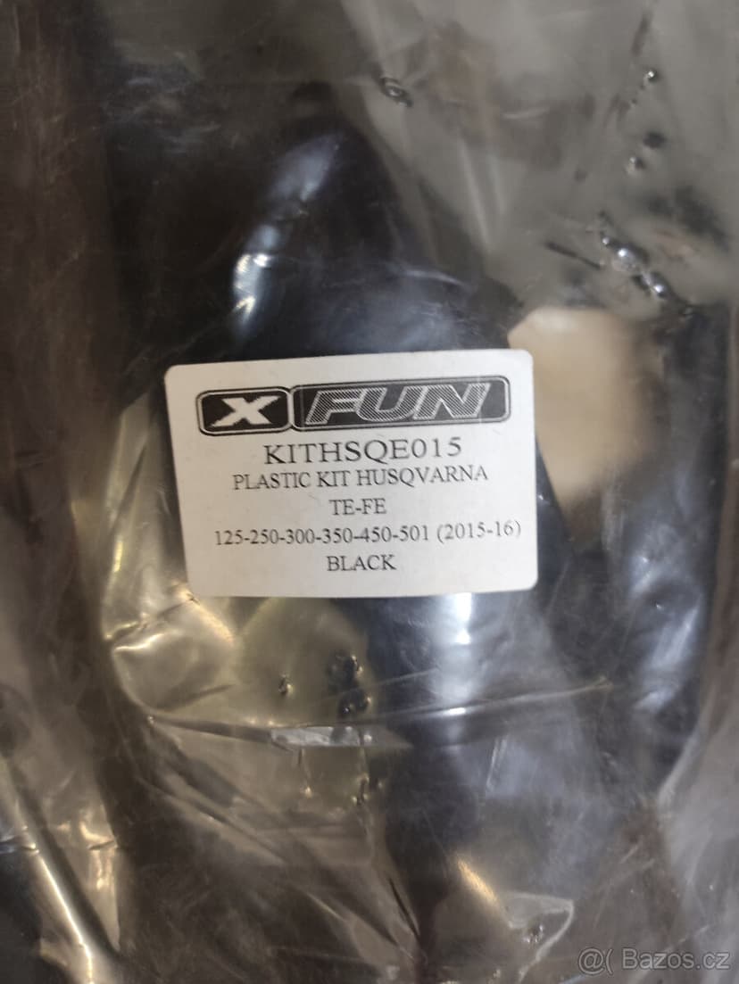 Prodám černé plasty Rtech Husqvarna 2013-2016