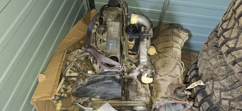 Kompletni motor Nissan Patrol y61 2,8TD mech. čerpadlo