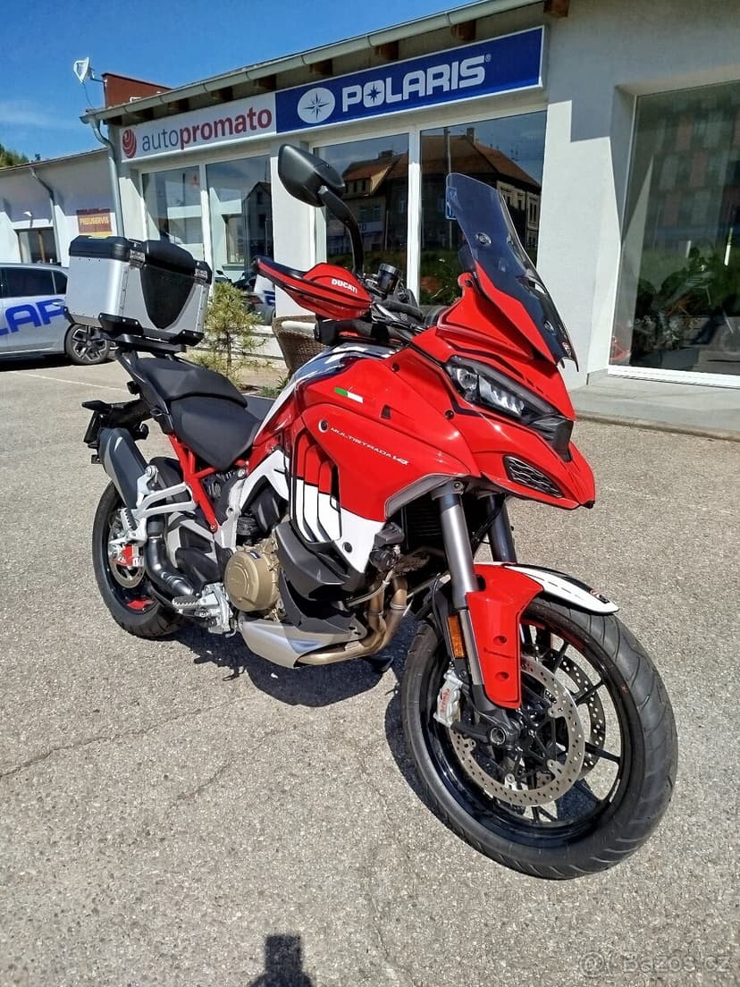 Ducati Multistrada V4 S, Radar, 1. MAJ, ČR, ZÁRUKA, TOP CENA