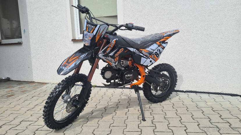 Pitbike KXD GT- 125S, kola 17/14, Delta rám, motor Honda DAX