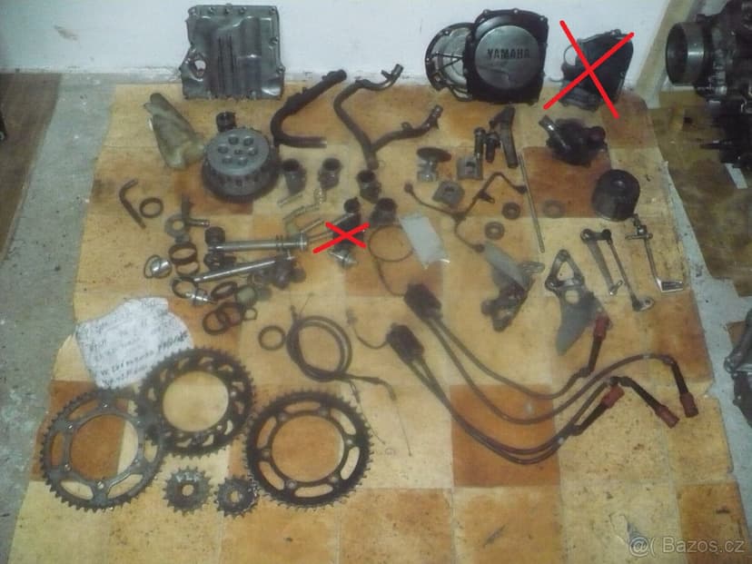 Yamaha FZR 1000/600 r. 90-94 náhradní díly