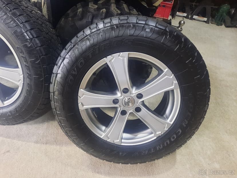 Zátěžové alu kola 5x120 R17