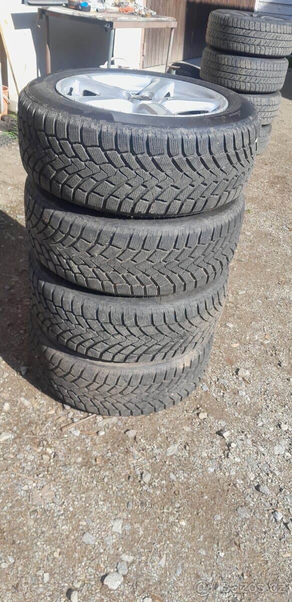 Alu kola ,zimní pneu 225/55r17