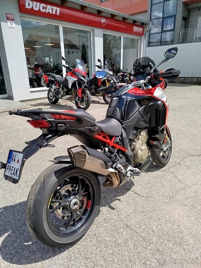 Ducati Multistrada V4 Pikes Peak, 1.MAJITEL, ČR, ZÁRUKA, TOP