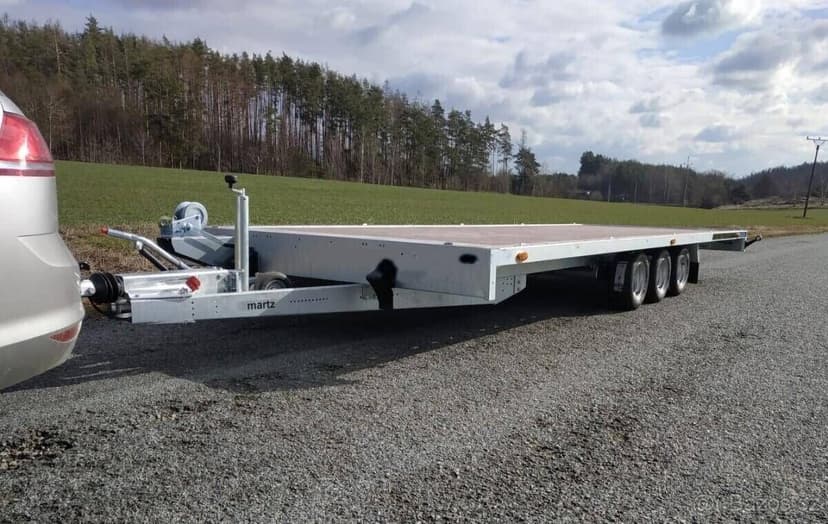 Přívěs na auta Martz GT Plato 600/3 3500kg 3-nápra