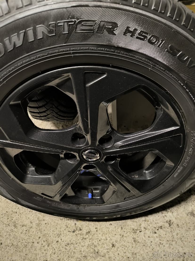 ALU kola Nissan Xtrail Qashqai 5x114,3 r17 Originál+TPMS