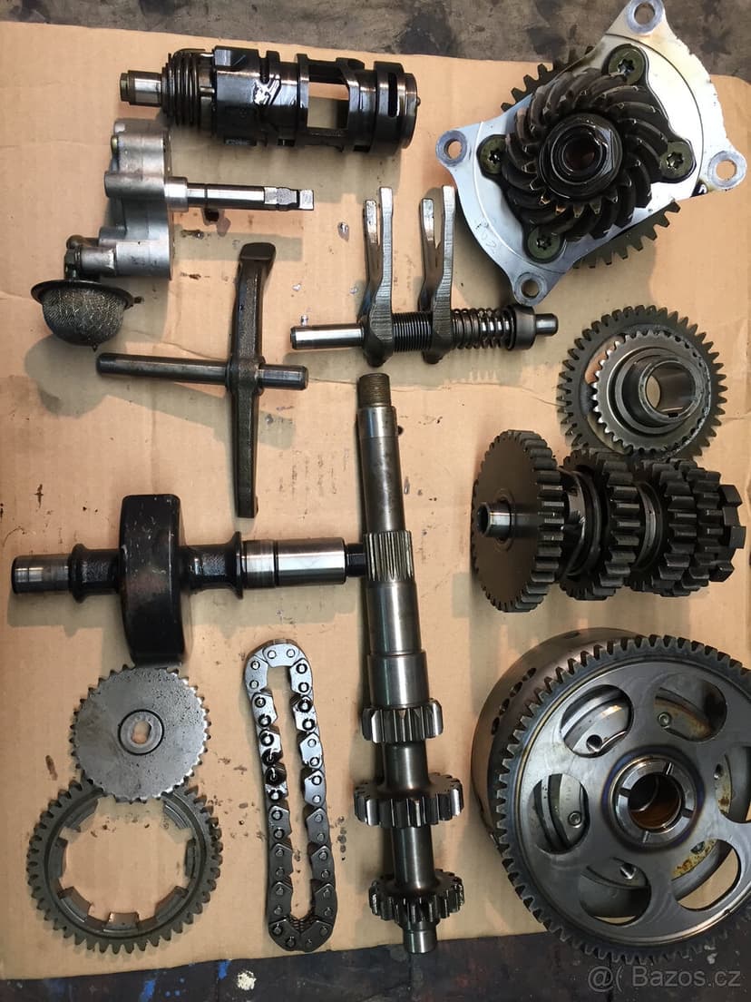 Yamaha Grizzly 660, stator, rotor, magneto, volnoběžka