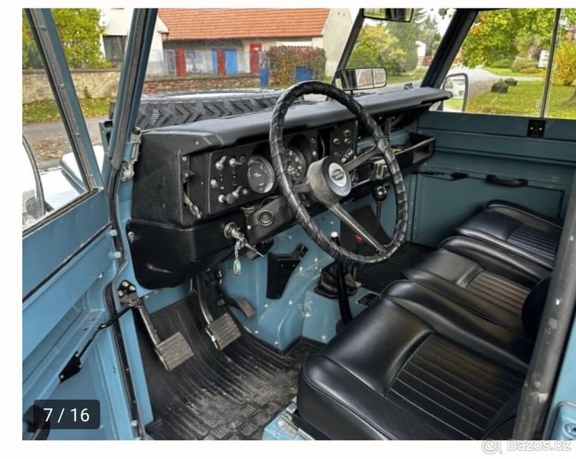 Land Rover Series III 1982 výměna