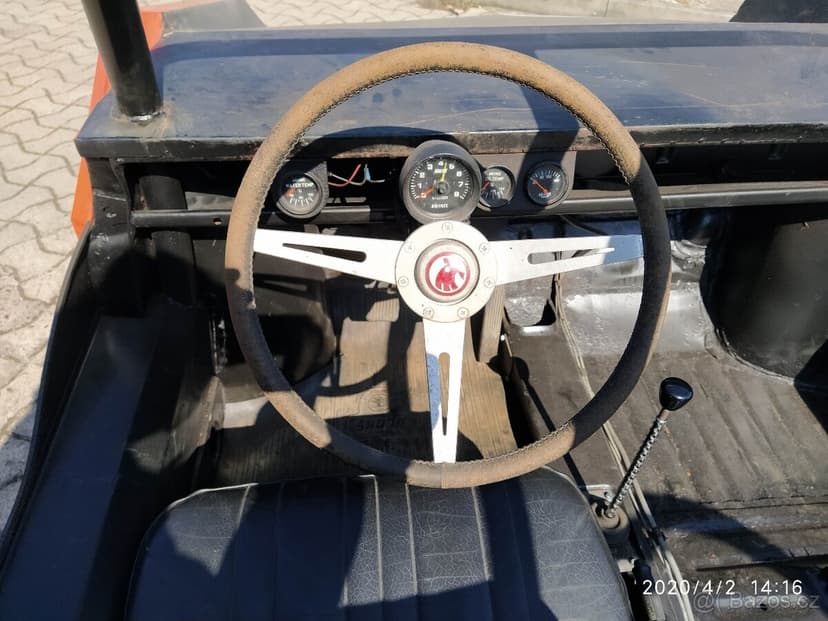 Závodní ŠKODA BUGGY - originál, rok 1970 Švédsko
